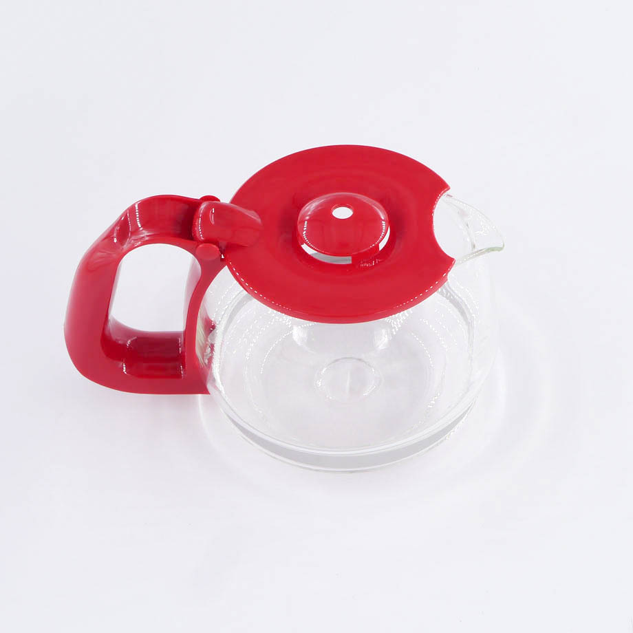 ポット(ソリッドレッド)